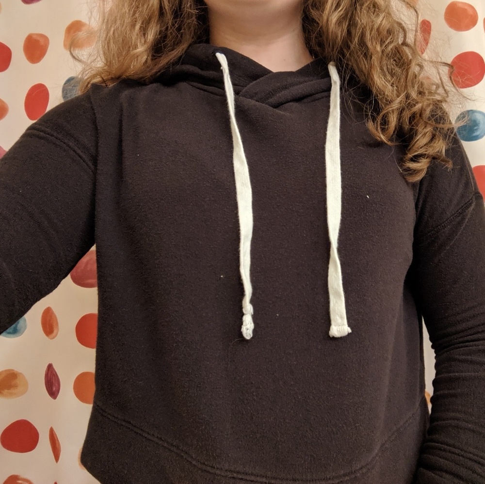 Cropped hoddie